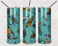Fishing Lures 20 oz Skinny Tumbler