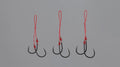 100pcs Slow Jig Hook Assist Hook High Carbon Steel Ultralight For Metal Jig PE line Fishing Accessories Saltwater Fishing Hooks