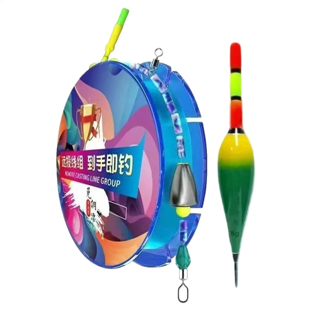 Fishing Line With Bobber With Color Changing Float Automatic Bobber Line Set For Bass Fishing For Kayak Saltwater Boat fishing