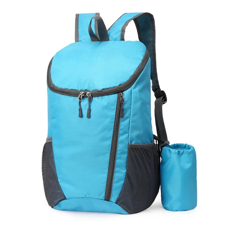 Fishing Hunting Bag Portable Foldable Backpack Outdoor Rucksacks Folding Mountaineering Bag Lightweight Waterproof Daypack