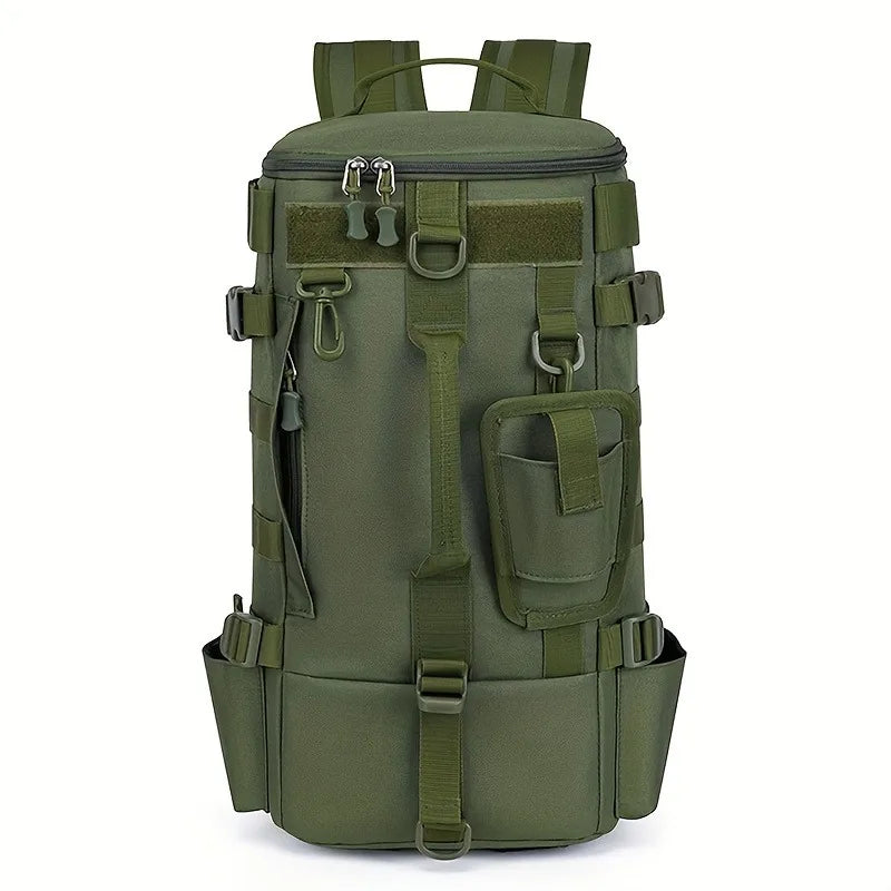 This multi-functional outdoor fishing backpack can also be used as a travel picnic bag, suitable for fishing and picnics.