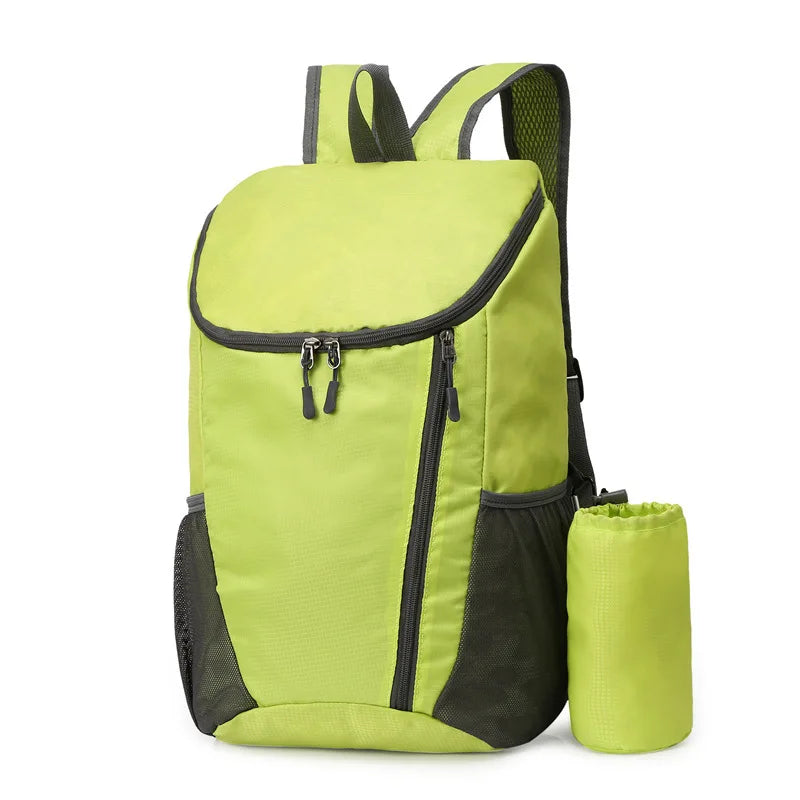 Fishing Hunting Bag Portable Foldable Backpack Outdoor Rucksacks Folding Mountaineering Bag Lightweight Waterproof Daypack