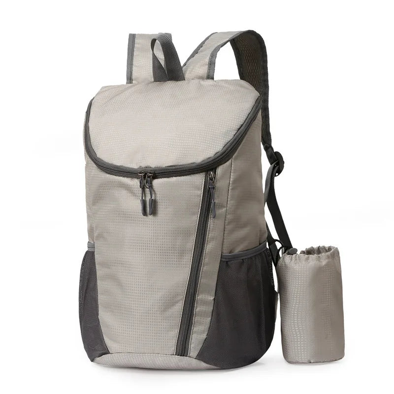 Fishing Hunting Bag Portable Foldable Backpack Outdoor Rucksacks Folding Mountaineering Bag Lightweight Waterproof Daypack
