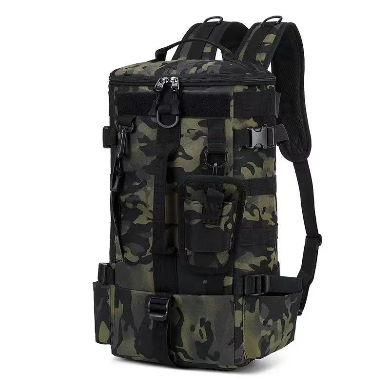 This multi-functional outdoor fishing backpack can also be used as a travel picnic bag, suitable for fishing and picnics.