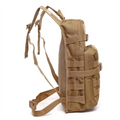 FSTE-Fishing Tackle Bag Multiple Compartments, Water-Resistant Backpack For Outdoor Activities, For Cycling, Hiking, Travel